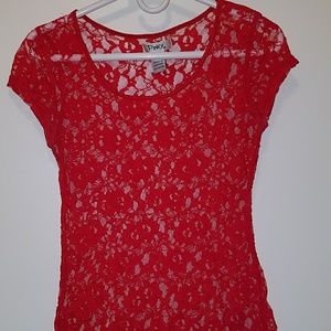 Lace tee